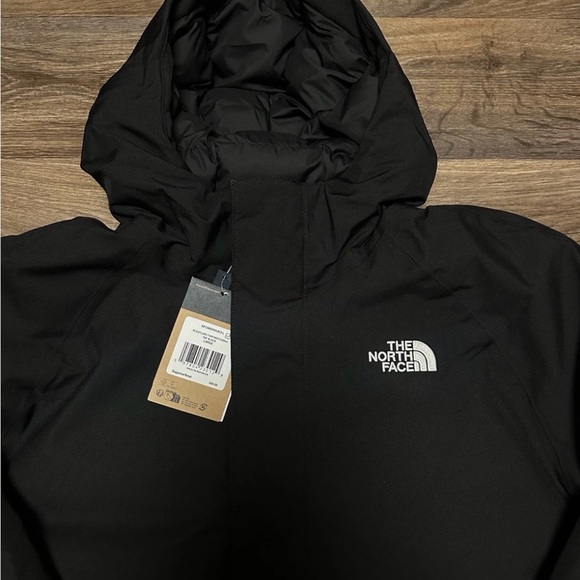 The North Face Explore Farther Parka TNF Black Men Size Large 600 Down Fill NWT - Picture 3 of 14